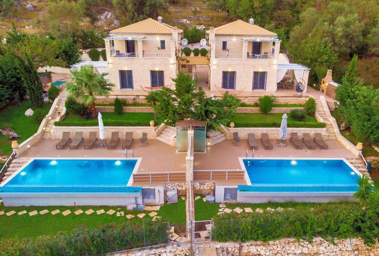 Ionian Diamond Villas Mikros Gialos Exterior foto